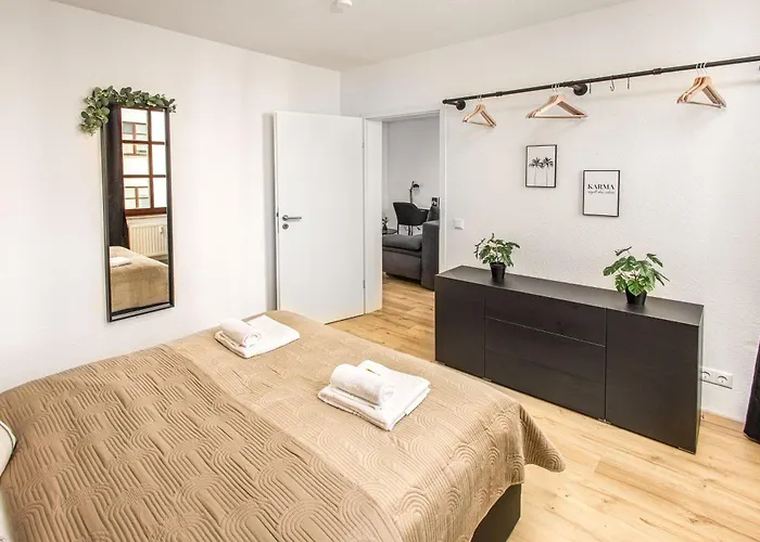 Black Diamond Apartment I Zentrum I Parken I Kueche I Wlan I